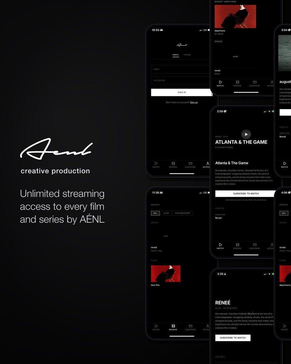 _aenl's tweet photo. the vault is open.

every film and series we've made, now living in one app. no algorithm deciding what you watch — just the work, uncut.

AÉNL is on the App Store. download it.

https://t.co/xzGfl9bIp0 https://t.co/mfYWAzh656
