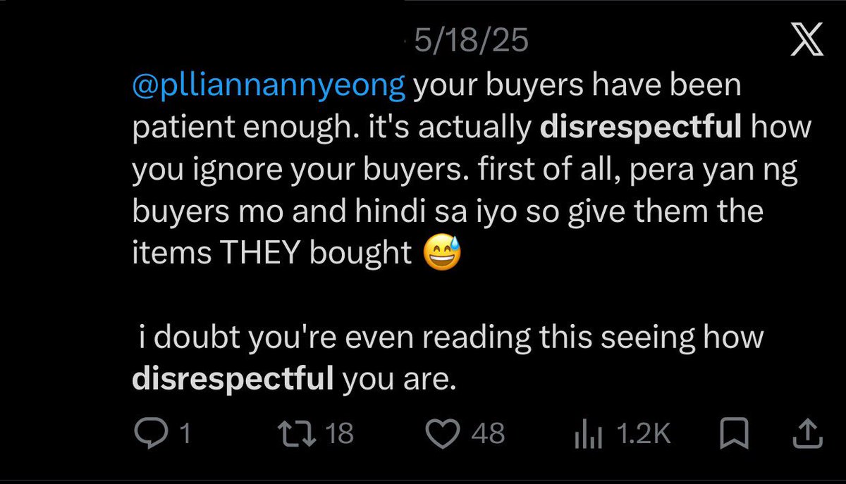liljpad's tweet photo. goms, maging consistent sana kayo sa mga pinagsasabi niyo about sa ibang gom ha. pattern na ata rito yung mga gom na magsasalita against sa legit-turned-scammer/ghost gom tapos after a while sila naman magiging ganun. 🥲 

oras niyo lang ba importante? https://t.co/h25RGS0cR8