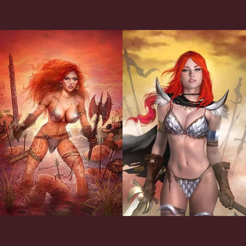 XCollectibles's tweet photo. 📚Red Sonja!!⚡️LIMITED
✅ https://t.co/RnQ3BaV0Zc
#ComicBooks #IndieComics #DCComics #DCEU #Marvel #MCU #SourcePointPress #ValiantComics #CGC #CBCS #PGX #Competition #CallForArtists #ComicArtist #ComicArt https://t.co/Qfs5FtcwjB