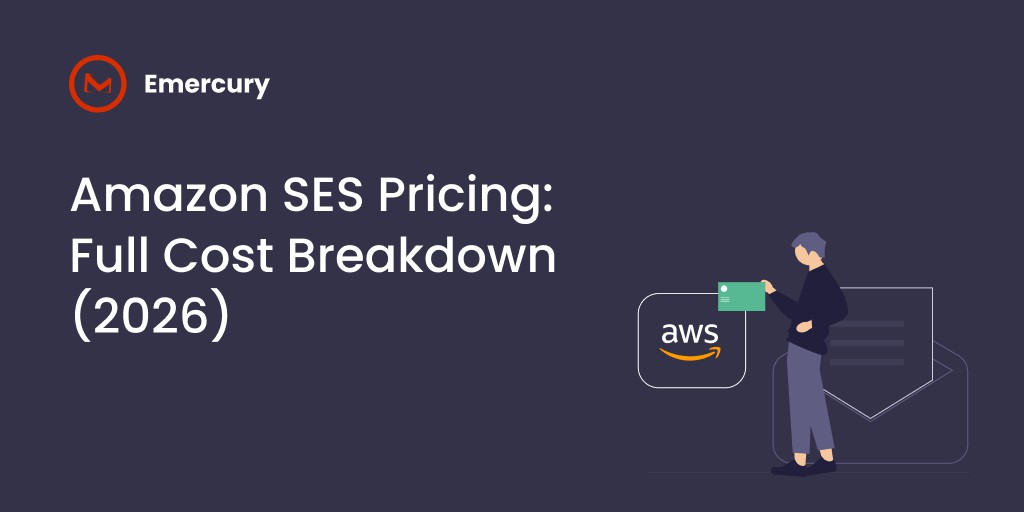 emercurymail's tweet photo. "When comparing Amazon SES pricing to managed SMTP relay services, the true cost of ownership includes developer time, bounce management infrastructure, support plan fees, and deliverability tooling." https://t.co/TDPOE8sDJu

#emailmarketing #emailmarketingtips https://t.co/FfckTesw70