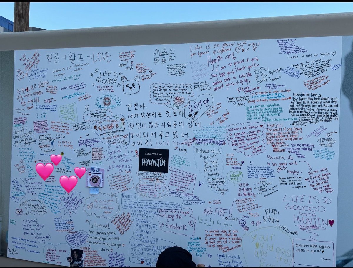 pamcake's tweet photo. my message is up there thanks to @crushonskz!! our hyune you are so loved 🥹💕 https://t.co/AVIVggx3VZ