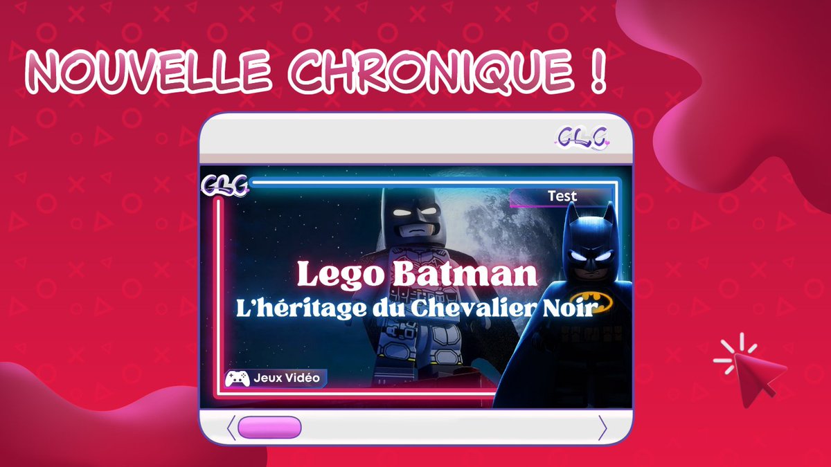 GeeksByGirls's tweet photo. On a testé #LEGOBatman : L’Héritage du Chevalier Noir 🦇🧱
Une lettre d’amour au Chevalier Noir, pleine d’humour & de nostalgie 👀

Notre avis 👉🏻 https://t.co/vjK7hDY53i

❤ @nergirina @wbgamesfr @TTGames #JeuxVidéo #Gaming #GamingNews #GamingReview #LEGOBatmanGame #GBG