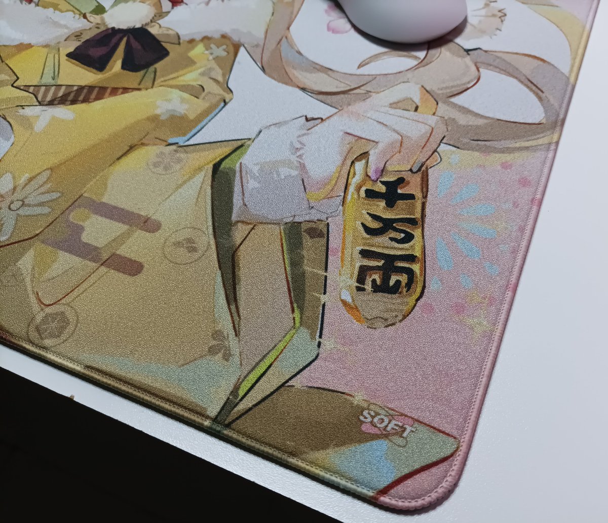 kitsunebishi's tweet photo. baby wake up new xraypad mousepad just dropped https://t.co/LT18cv4ZPW