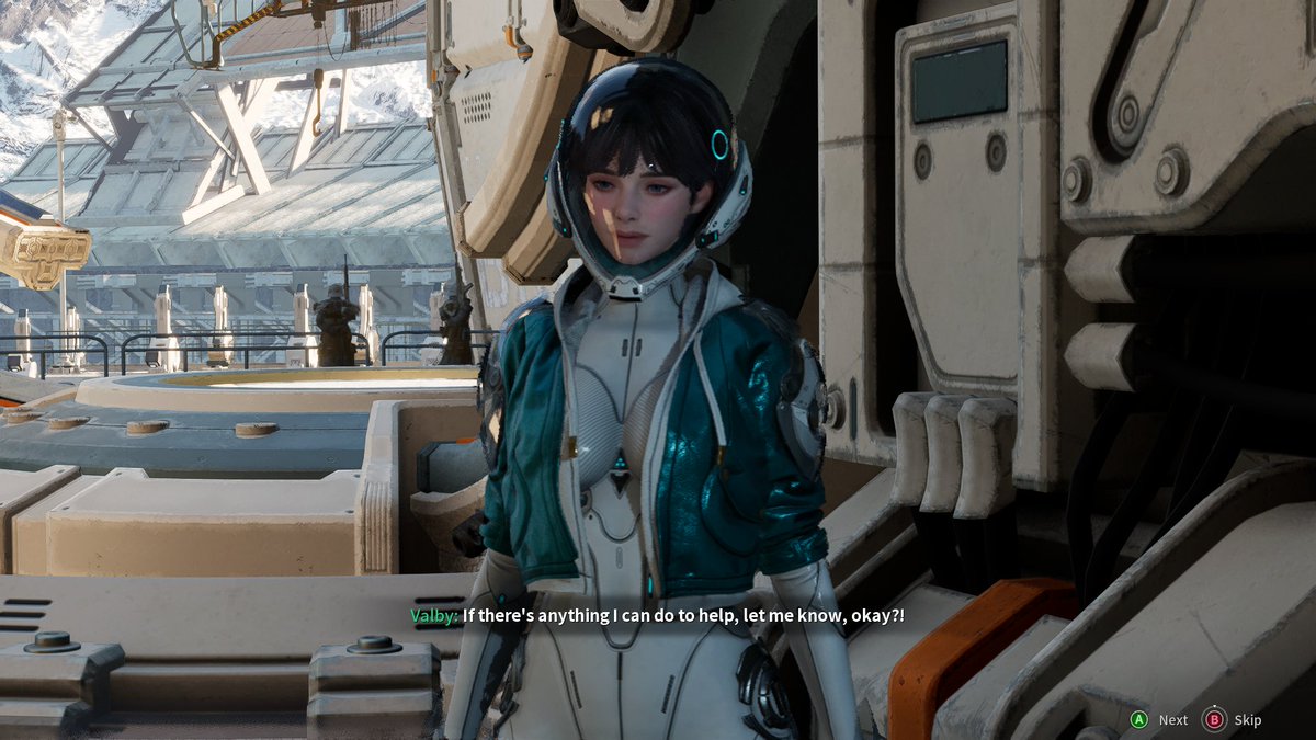 SoldierChris985's tweet photo. I always like to think that Valby is pretty much like an angel 😇. 

She's such a cinnamon bun ☺️🩵. 

#TheFirstDescendant #gaming #FirstDescendant #XBOXShare https://t.co/oL9ZuUHiSL