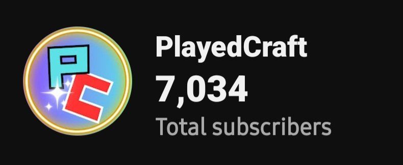 PlayedCraft's tweet photo. With the latest live stream, I reached my 7K subscriber goal.  For you guys that support me. THANK YOU 🙏🫶 https://t.co/60c3HIhJBB