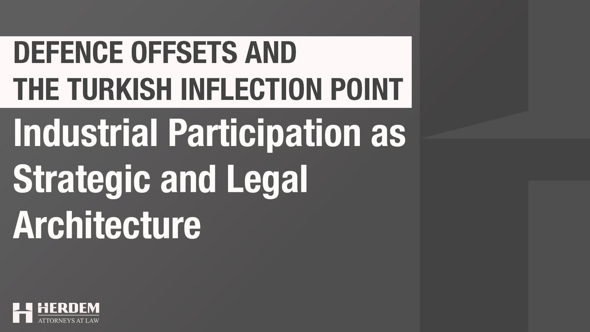 Herdemlaw's tweet photo. The defence offset has changed. Not incrementally — structurally.

Full article at the link: https://t.co/ez3hARU0VX

#DefenceIndustry #Offsets #ExportControl #TurkishDefence #ITAR #CAATSA #NATO #SAHA2026 #DefenceLaw #IndustrialParticipation https://t.co/RFU3e0wxQt