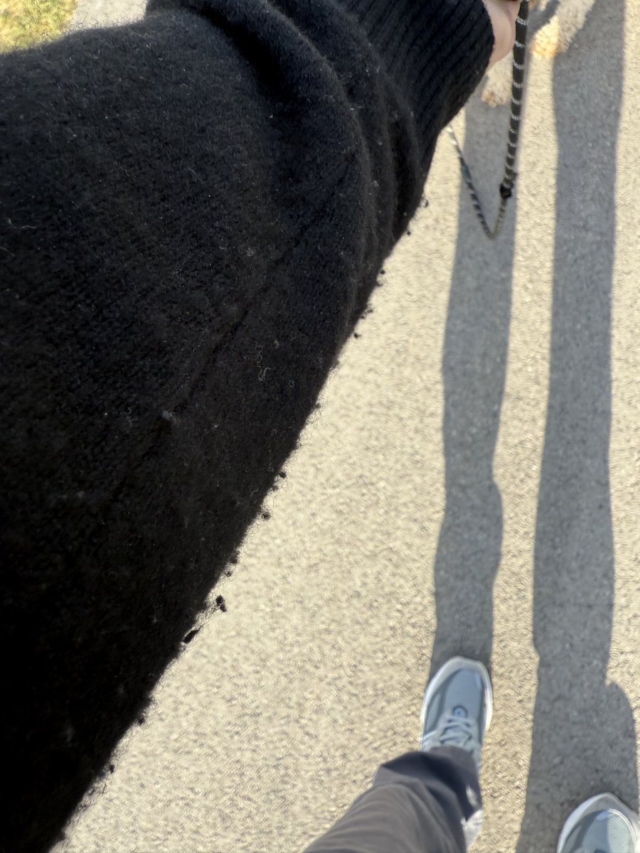 Uinta_Based's tweet photo. NOTE: this is NOT an Arnie McNair cashmere sweater. 

@therealmcnair what’s the cause of all these little balls on the bottom of the sleeve? https://t.co/OuFEaEhbHR