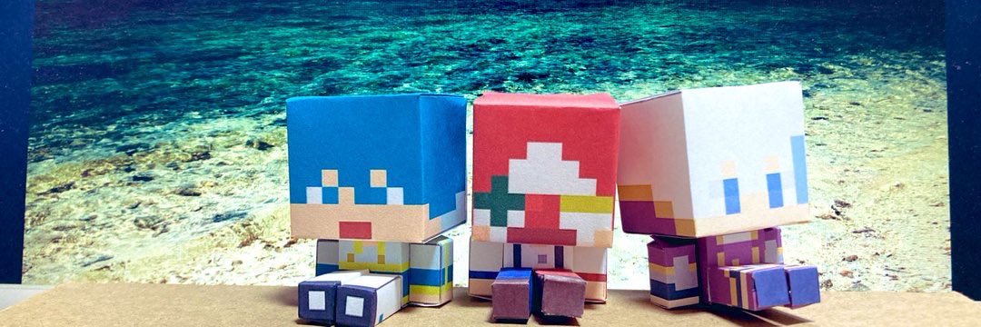 373cross's tweet photo. みんなのヘッダー晒そうのやつ
なんちゃってペーパークラフト https://t.co/YgYNSkAiDC
