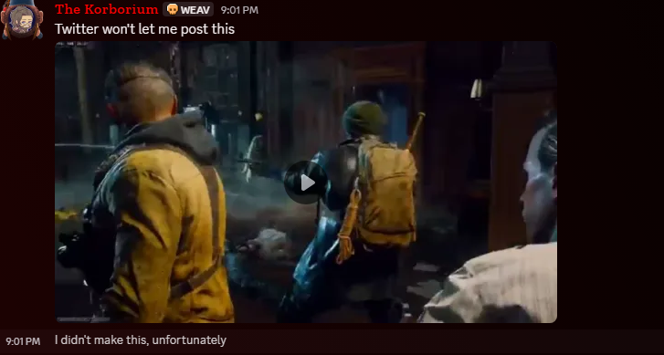 Nichola29745255's tweet photo. This evil man was trying to take credit for MY work. Smh/s

(Also jokes aside, thank you @TheKorborium for reminding me I made this dumb video right after shattered veil aha) https://t.co/7nOfzYlTSP