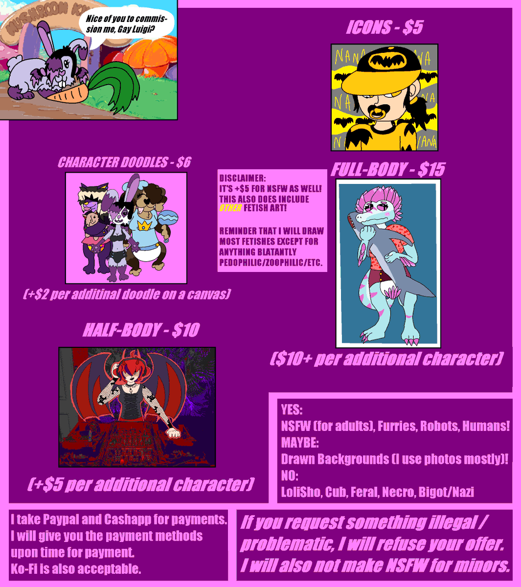 daycyre's tweet photo. I do commissions by the way you should check them out GHEHEHEHEHE https://t.co/cGrwRLnWrG