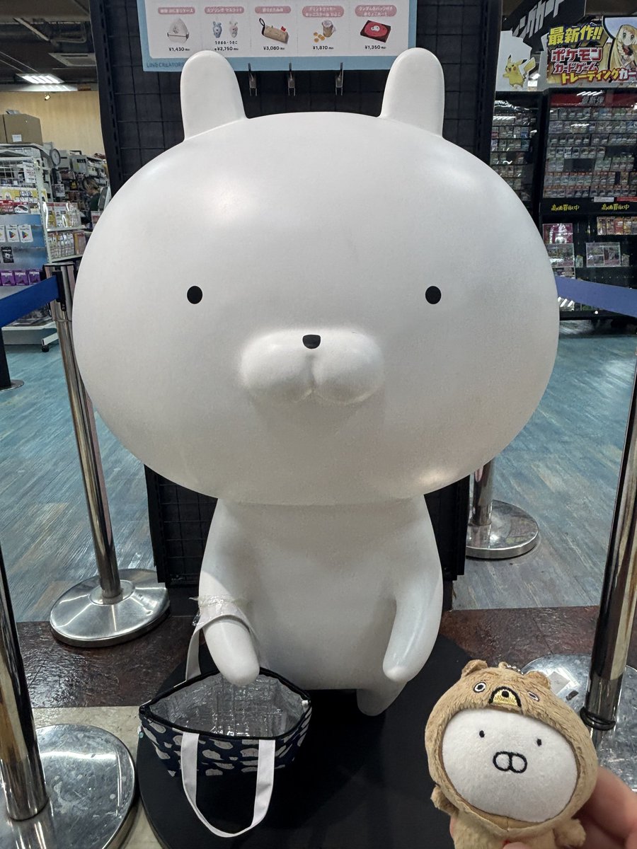 FromNoir's tweet photo. 癒されにきました(*・∞・*)
もちろんお買い物して帰ります👻

#うさまる https://t.co/Axist9rSlx