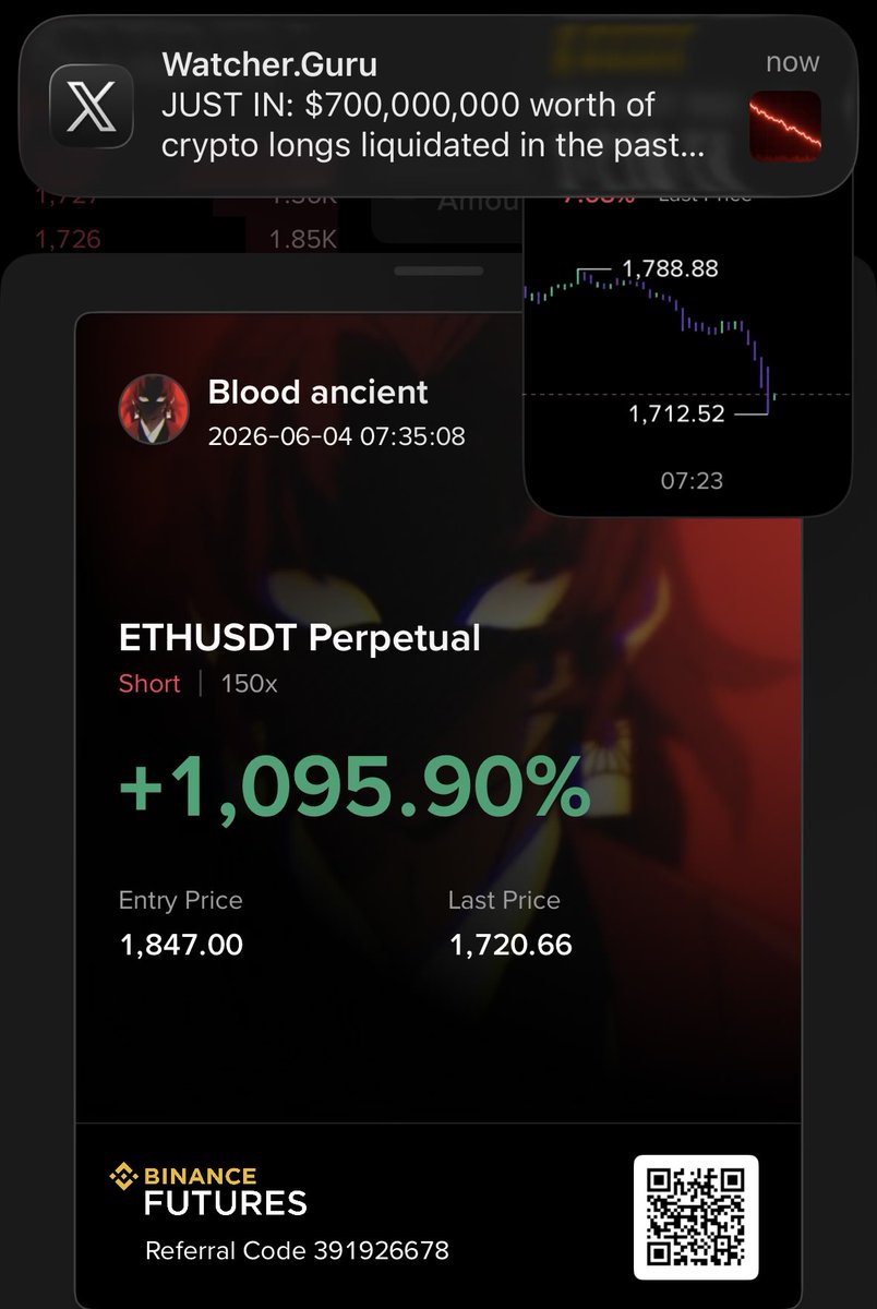 Godz_fx's tweet photo. @WatcherGuru Rip. ethereum:native approaching 1700-1500 (fair value) to start accumulating… this bleed isn’t gonna last long.  
Same goes for bitcoin:native , ripple:native , and solana:So11111111111111111111111111111111111111112 . https://t.co/95oUNsmMEm