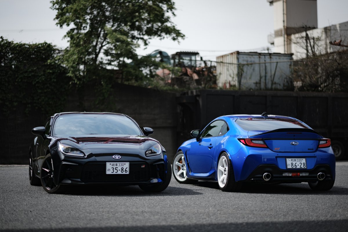 これみたらハンドル切って斜めに撮った画像を貼れ #BRZ #ZD8 #GR86