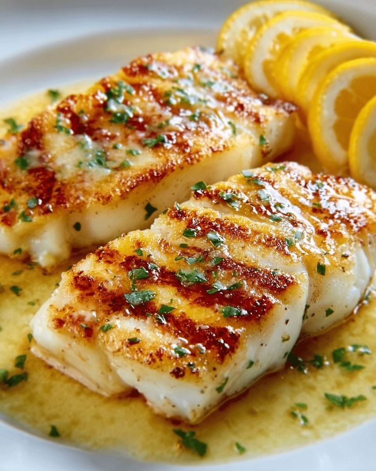 NThanh86518's tweet photo. Juicy, tender white fish fillets, perfectly coated in a rich and velvety lemon butter sauce, finished with a touch of fresh herbs. Wishing you a wonderful and delicious meal! β¨πππ #FishFillet #SeafoodLover #HomeCooking https://t.co/xW2smBgK8f