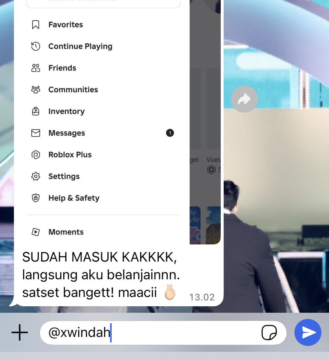 tokoacei's tweet photo. meowningg sudah openk robux via send 15k/100r &amp; vilog proses ngebutz bubs

ROBUX VILOG FAST
◡̈ ݁ 80 robux   — 15k
◡̈ ݁ 160 robux — 3Ok
◡̈ ݁ 240 robux — 45k
◡̈ ݁ 320 robux — 6Ok 
◡̈ ݁ 500 Robux   — 7Ok
◡̈ ݁ 1000 Robux — 14Ok 
◡̈ ݁ 1500 Robux — 21Ok
◡̈ ݁ 2000 Robux — 28Ok https://t.co/GJTpMIBsYT