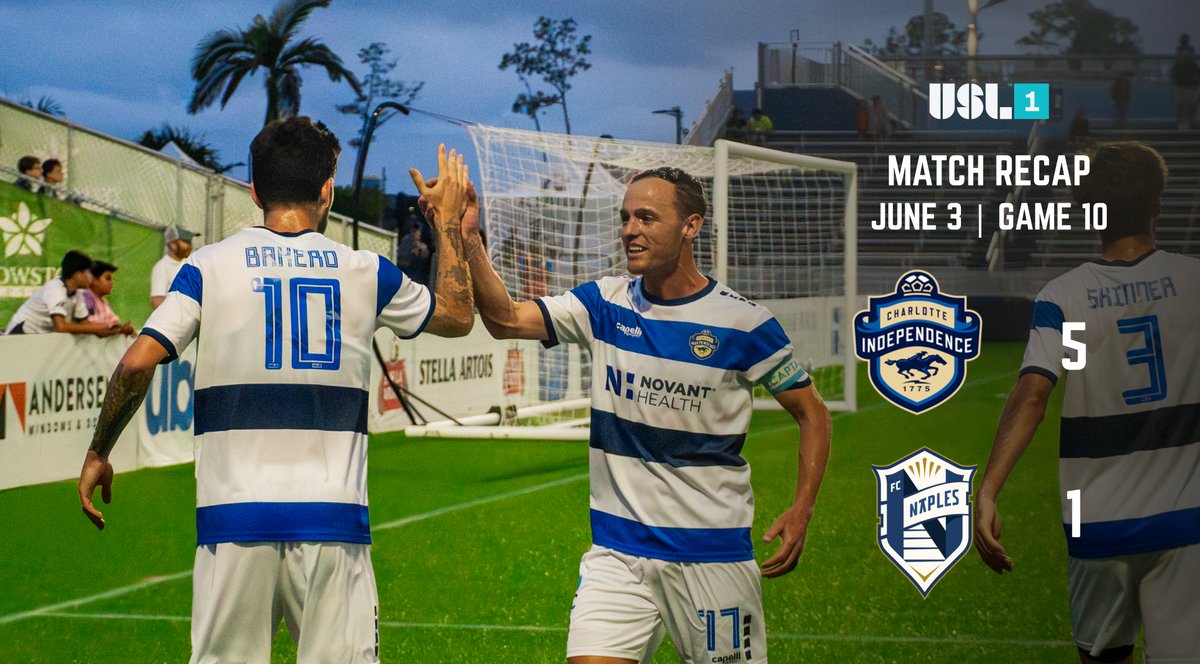 Independence's tweet photo. Goals, goals, and more goals! 🔥

Match Recap ➡️ https://t.co/Vwpzh9NrLv https://t.co/bYDS23HBgm