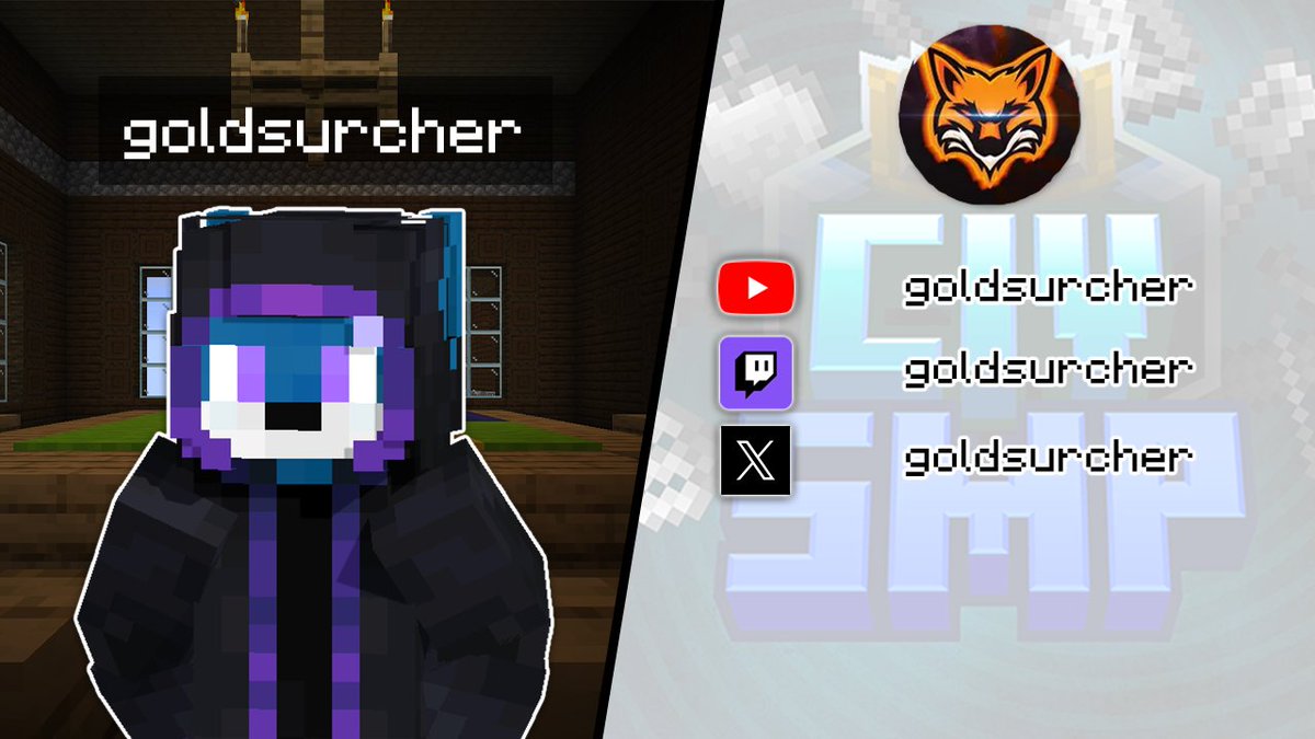 TheCivSMP's tweet photo. Welcome @Goldsurcher to @TheCivSMP! https://t.co/79kOCHNBNA