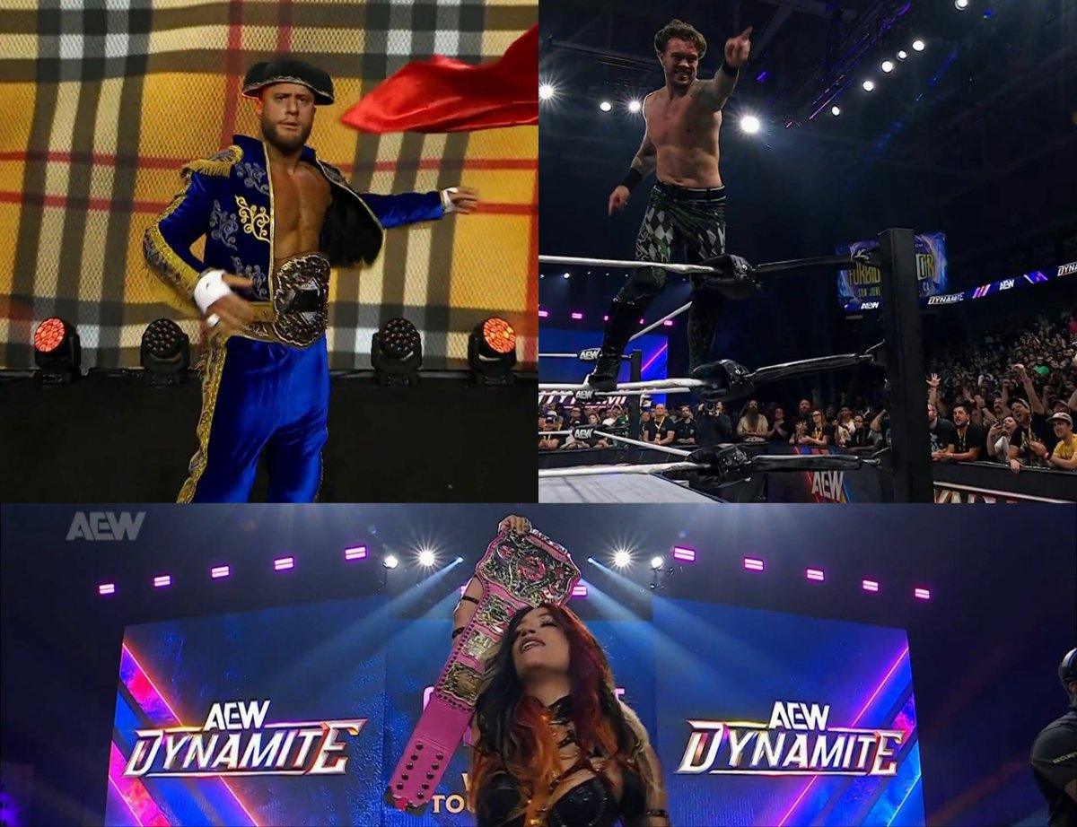 Ace109610's tweet photo. NO OTHER WRESTLING COMPANY COMES CLOSE TO ALL ELITE WRESTLING 
10/10 THANK GOD FOR TONY KHAN https://t.co/g3QEMBwuMZ