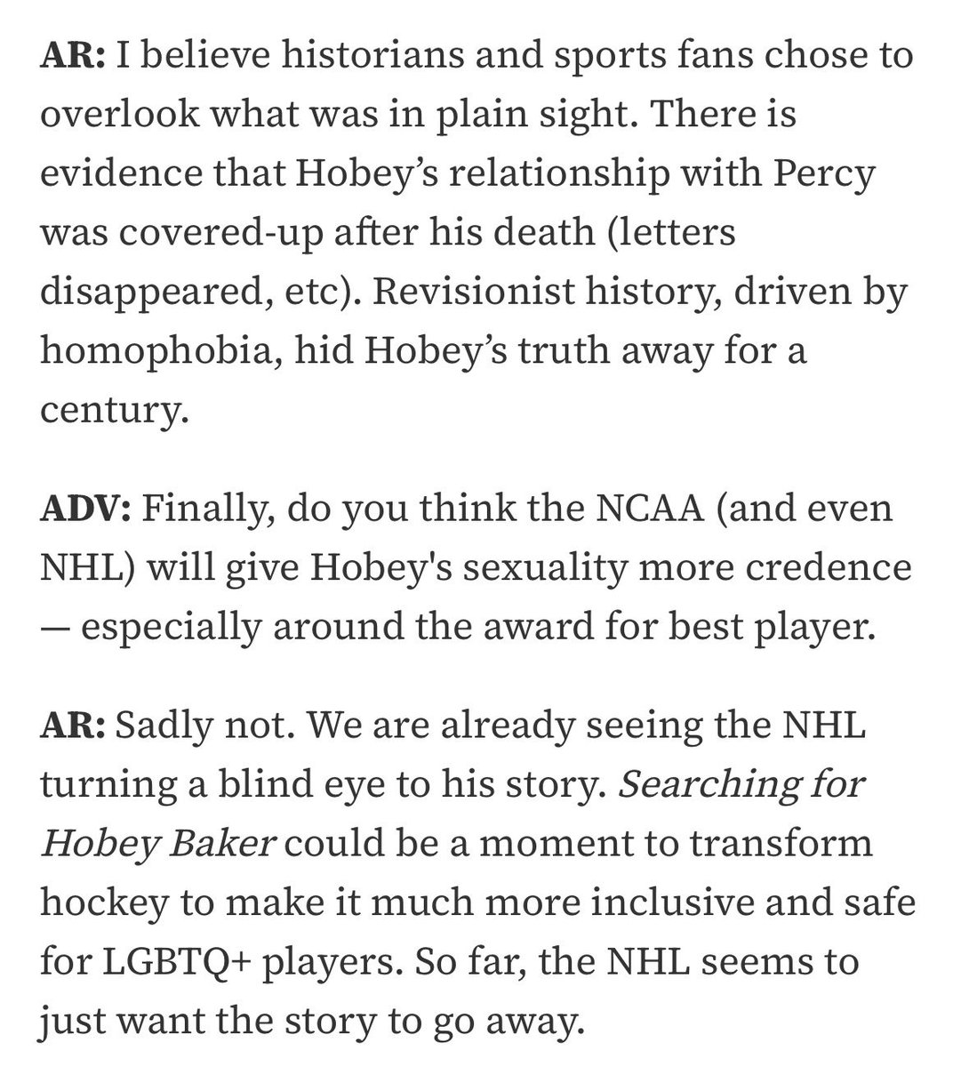 bedsysos's tweet photo. this pride month please don't forget that Hobey Baker was a queer man https://t.co/KpOATH2PXT