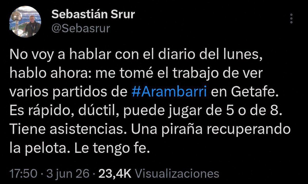 GenRiver's tweet photo. Le tengo fe. https://t.co/hlpzLLcPcI