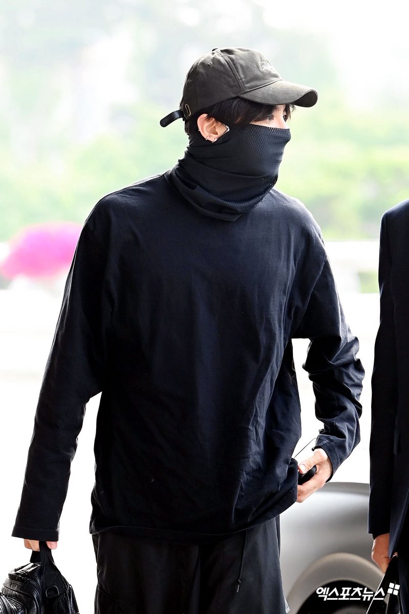 Jung Kook departure from Gimpo International Airport for an