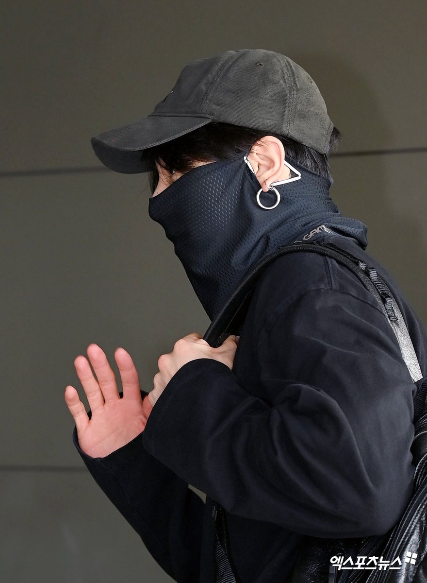 Jung Kook departure from Gimpo International Airport for an