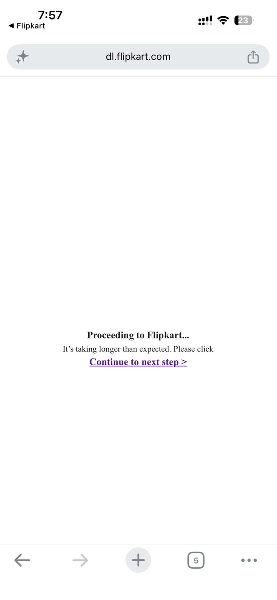 FottyFive45's tweet photo. I am not able to move forward for a long time, I have been trying for the last two days.@flipkartsupport @Flipkart https://t.co/FI6XoigURV