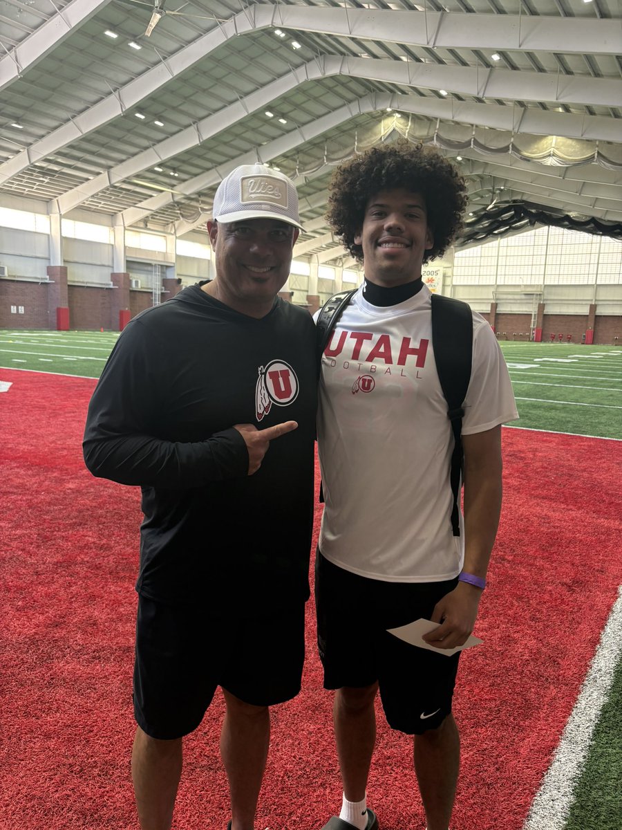 taylanpatterson's tweet photo. Had a great camp and time at Utah Today. Thanks for the love and support. Excited to be back. @CoachOUTAHUTES @UteReef33 @jfoges_ @Colton_Swan @RSNBUtes @PRINCE4BP https://t.co/9BmW2DxKhO