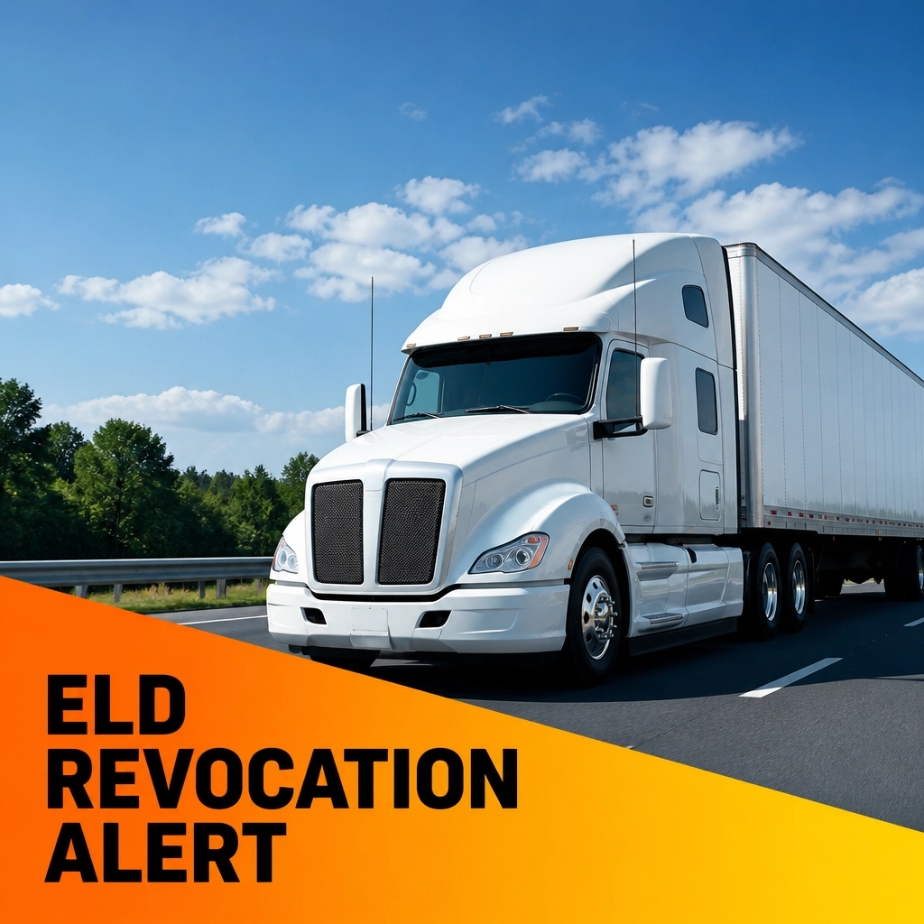 LabworksUSA's tweet photo. ELD Revoked? You’ve got 60 days before it turns into an OOS problem. FMCSA updated the revoked list; using a non-compliant device risks an Out-of-Service order. Stay on the road with Labworks USA.

Visit https://t.co/RBUDvcz5bS

#FMCSA #ELD #Trucking #Compliance https://t.co/2r4TStmk98