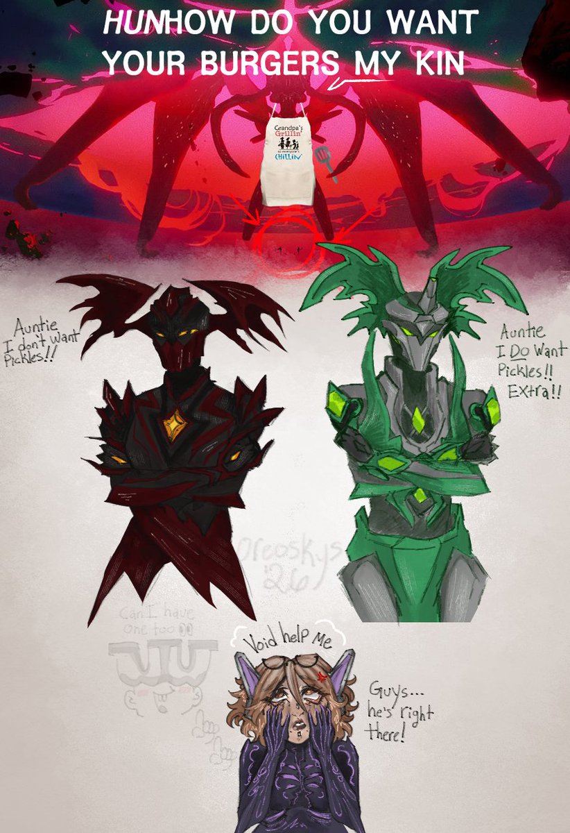 Oreoskys's tweet photo. Facilitator Auntie to the rescue! (...she is So Tired)
[ #warframe #warframefanart #tennocreate #warframeart ] https://t.co/4QBvLlcb83