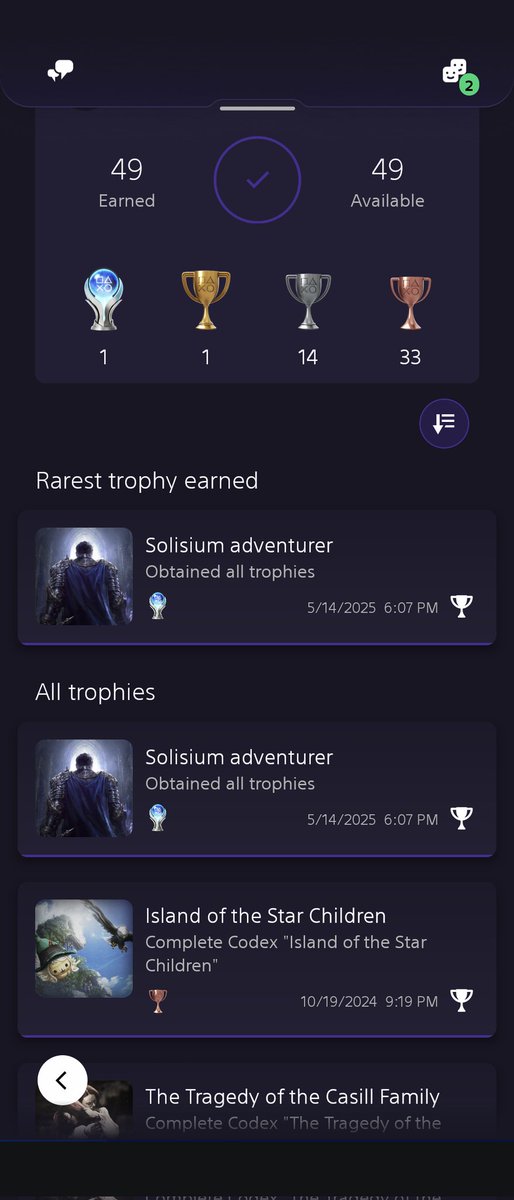 MikotoYami's tweet photo. @TLGameStatus Last trophy 🙄 2025 ,trophy stay at boss lv 50. https://t.co/HErjksGNsx