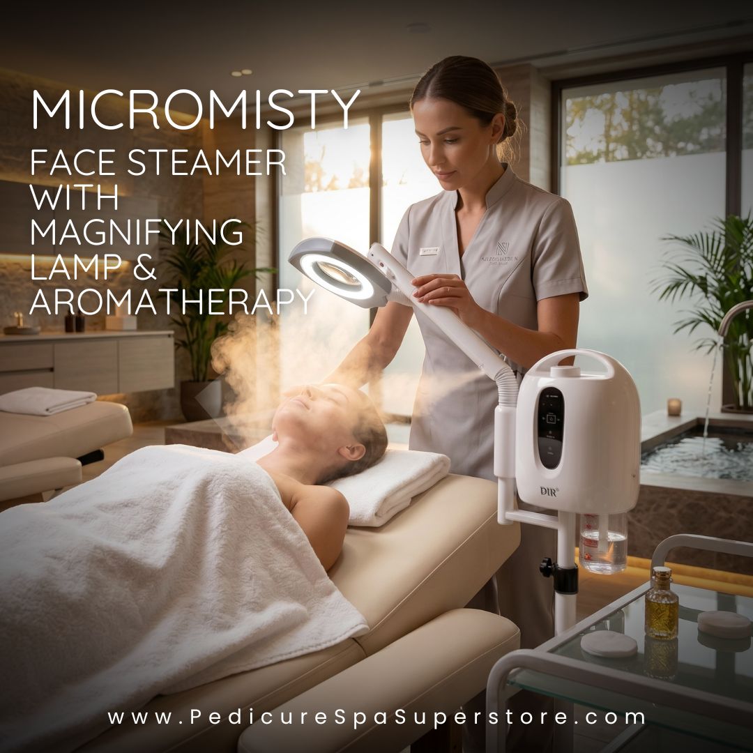 PediSpaStore's tweet photo. Upgrade Your Facial Game without Breaking the Bank 💆‍♀️✨

👉 https://t.co/d071K4OxR9

#SpaEquipment #EstheticianLife #FacialSteamer #SalonOwner #SpaDeals #MicroMisty #PedicureSpaSuperstore #SkinCareEquipment https://t.co/BbmjO0Pw21