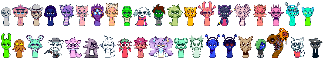 KCatsikune's tweet photo. For those unaware, I do requests on the official #Sprunki discord server where you can get pixelised versions of your sprunki OCs! Come swing by sometime! https://t.co/wxsTaxo2yK