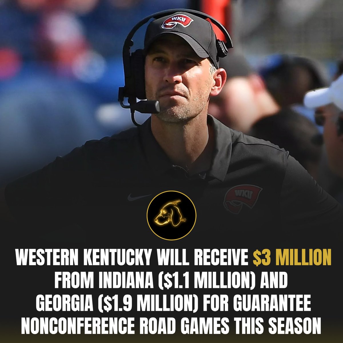 aiTeamScout's tweet photo. WKU cashing in this year 🤑 https://t.co/ewL8I1aCTE