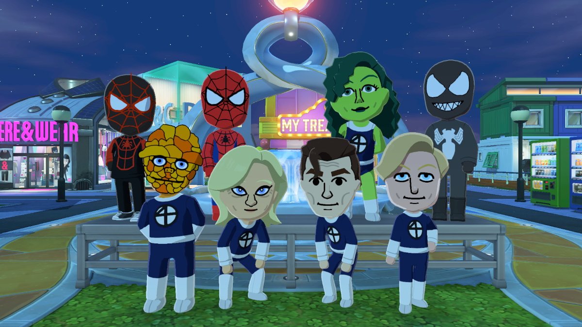 ZappyStorm's tweet photo. Made some Marvelous Miis (and some dc too) https://t.co/3XjbXXRIRY