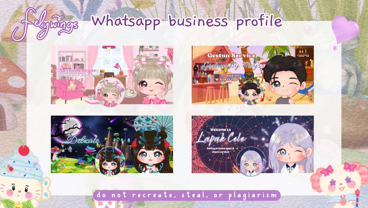 felywings's tweet photo. @jualannyararaaa Custom start 80rb ya https://t.co/PSES7er6Li
