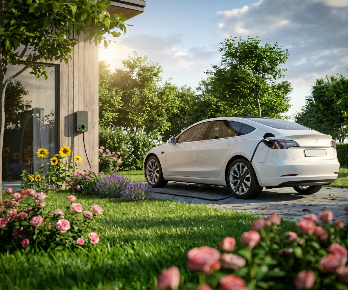 AutelEnergyShop's tweet photo. ☀️ Summer charging made simple!
Hey EV friends, summer heat changes nothing! Just plug in at home like always, charge overnight while you sleep, and wake up fully charged and ready to roll. 🚗

Our chargers have all the built-in safety protections you need. Even when it’s blazing hot outside, they stay safe, steady, and totally worry-free.

Easy reliable and super convenient. That’s real home charging magic! ⚡️

#AutelEnergy #EVCharging #ElectricVehicle #EVLife #HomeCharging