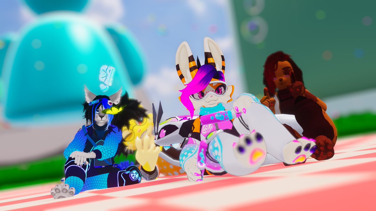 itzspecky_'s tweet photo. Get ready for #Furality yall!

#VRChat @furality https://t.co/yCxeJPgb0q