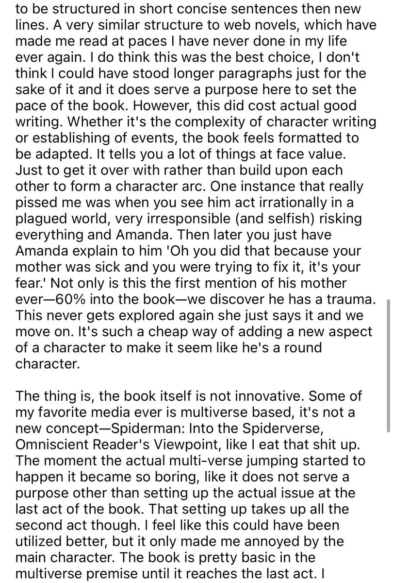 luffitz's tweet photo. finished: dark matter - blake crouch ✅

2 stars - spoilery rant review 🫶🏼 https://t.co/tBry3Ll0et