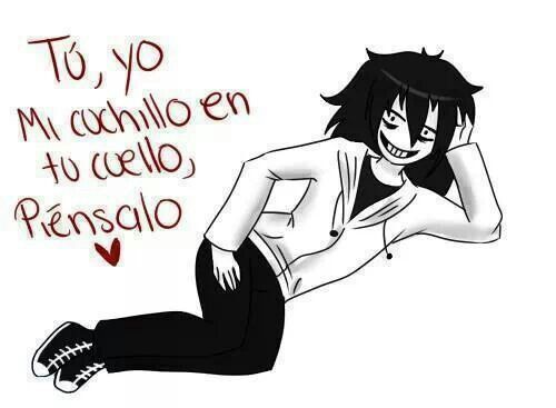 _pppanpan's tweet photo. Mai se shippeaba con Jeff the killer https://t.co/ULNvXGHTAL