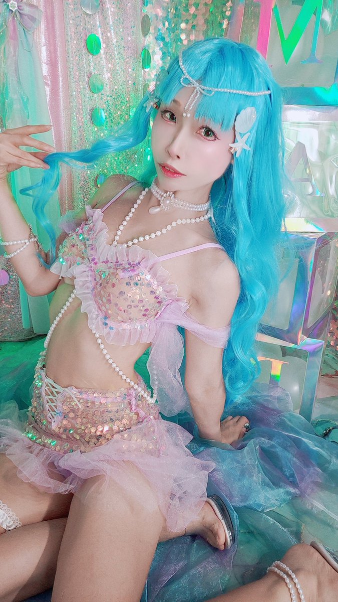 jewelchange's tweet photo. ひるほ～🐚🫧
かっそりファンティア更新再開してます😊
本日の更新はマーメイドランジェリーです🫶🏻 https://t.co/kIlBjQ6mW0