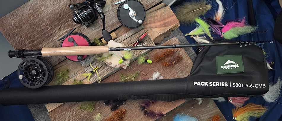 Saltwateronfly's tweet photo. You see the rings before you hear the sip.

Cinnamon Ant hatch. Small mountain pool. Right there off the trail.

The angler with a 4-piece is still digging through his pack, pulling out rod sections, threading guides. You're already false-casting.

That's the whole point of the Summit 5-6 Pack Rod. It rides collapsed on your pack all day — telescopic, already lined, already ready. Fish stacking in a pool along the trail don't give you five minutes to rig up. They give you about 60 seconds before they wise up or move on.

The Summit gives you exactly that. 60 seconds from pack to casting.

Graphite backbone. Glass tip. That smooth, progressive medium action that loads beautifully on small dries, nymphs, and light streamers. Built for the angler who hikes to fish — not fishes to say they hiked.

Two sizes: 7'6" 3-4wt for tight brushy creeks. 8ft 5-6wt when you want a little more reach and muscle.
https://t.co/ZA0BVvfxQg
:
#flyrods #flytying #summittackle #backpacking #flyfishing #hiking #backcountryfishing #yellowstone #regalvise #saltwateronthefly