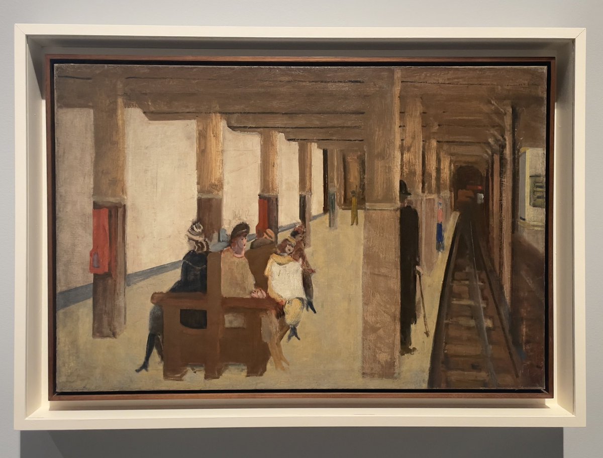 metamorphology's tweet photo. Rothko subway scene… wow https://t.co/gwMYoEPcHf