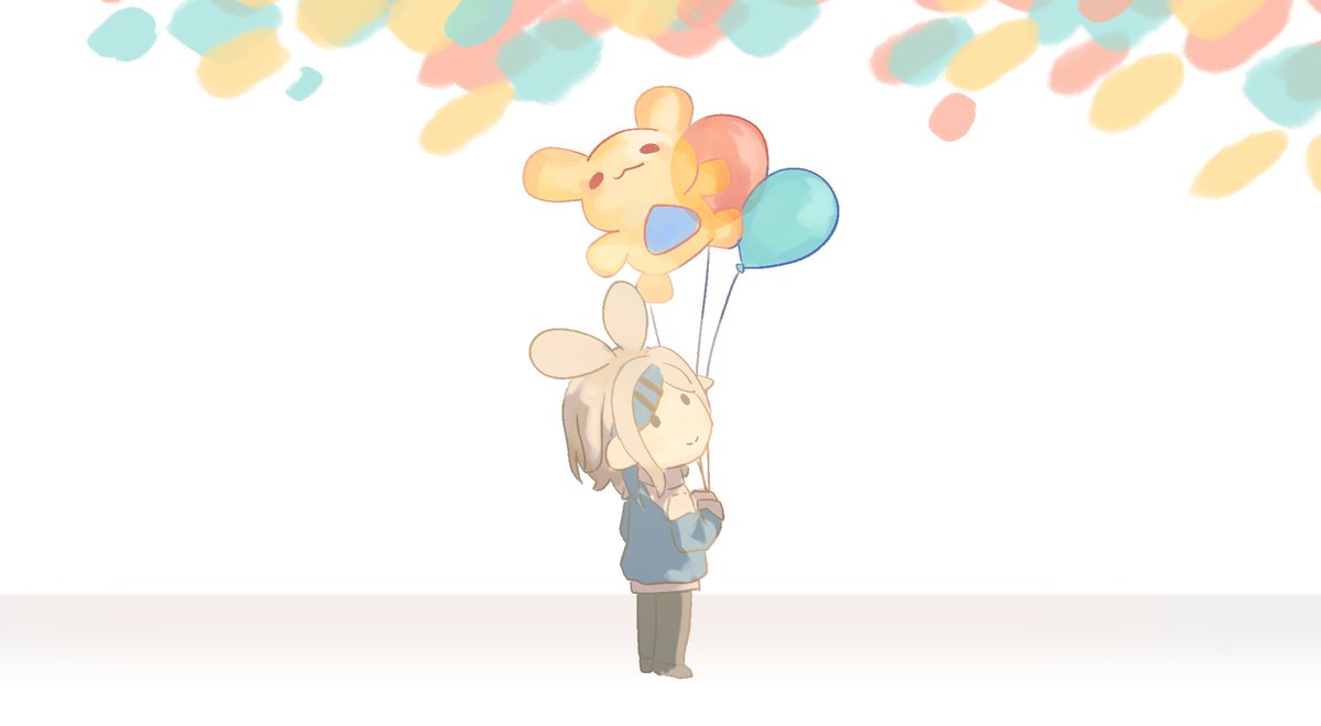 kartato_'s tweet photo. Balloon Day https://t.co/iHwHnY1rRM