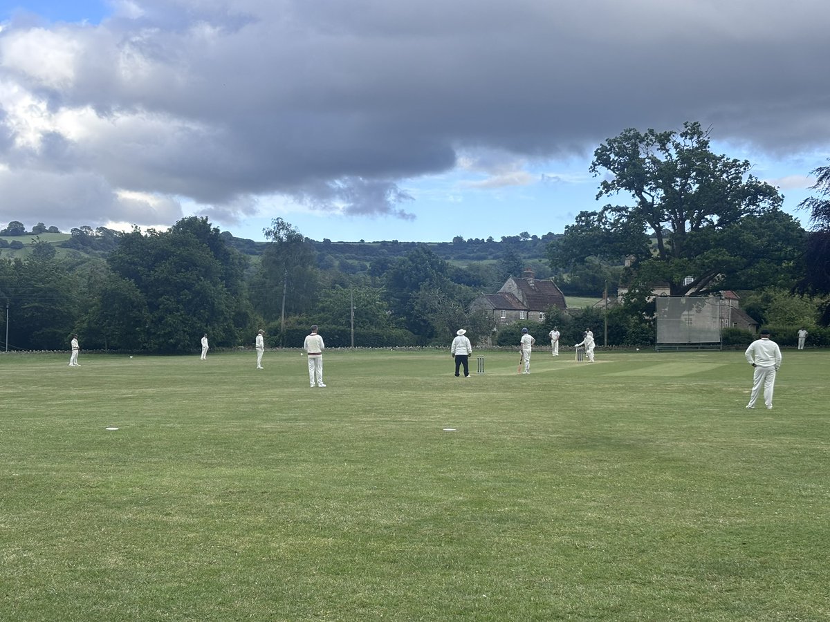 DyrhamCC's tweet photo. A T20 derby win this evening in the Bateman Cup for the Mighty Ds💪

@DyrhamCC 146/6
Great knock for young Tobias Collis 74 

@PuckleCC 129/5 falling short in the chase 

Lucky that the ☔️ kept away A good contest played in good spirits

On to the next round!
#uptheDs 
🦌🏏💙🩵 https://t.co/PsdPhhE5nC