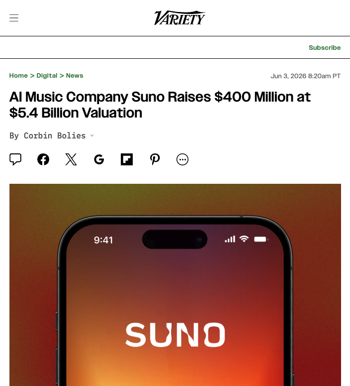dafrankel's tweet photo. Who > What.

@suno  just announced a well-deserved funding round at a $5.4B valuation.

I was fortunate to be their sole pre-seed investor, but I have to confess, I didn’t love the music business when we invested back in 2022. At the time, crypto was king and AI was still a novelty. Music apps are a notoriously challenging category. ChatGPT hadn’t yet landed in the hands of users and showed what was possible.

But this team marched to the beat of their own drum. When I met @MikeyShulman, Martin and Georg, they were a trio of wizards who understood audio and AI better than anyone on the planet.

I had misgivings about the music business, but had total conviction about the team. Suno wasn’t actively fundraising, so I pitched @fcollective.

Luckily Mikey thought we may be able to add some value ...

It was well worth the effort.

Markets evolve, products pivot, and technologies come in and out of fashion, but brilliant, authentic, agentic founders are the constant around which great startups are built.

Invest in the "who,” trust that the “what” will follow.