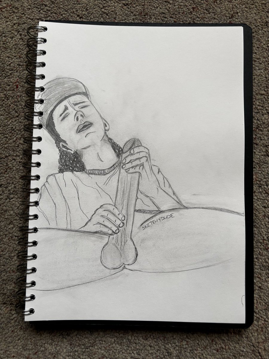 GoonCocks's tweet photo. Straight 20 year old OnlyFans model said I could sketch him https://t.co/2aXFdY1Qo7