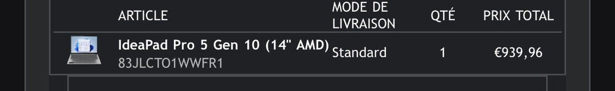 ZinoFN's tweet photo. @thethiny @googlegemma 940€. Yes ahah I was before the ram prices went to the moon ahah, I made a very great deal I didn’t know they increased the prices this much😳 https://t.co/X4gxUrZDkd
