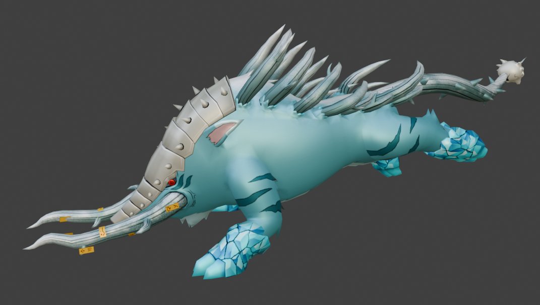 DncCodex's tweet photo. A look at Taowumon's 3D model for Digimon New Century!!
#Digimon https://t.co/OlQcSSlXGt