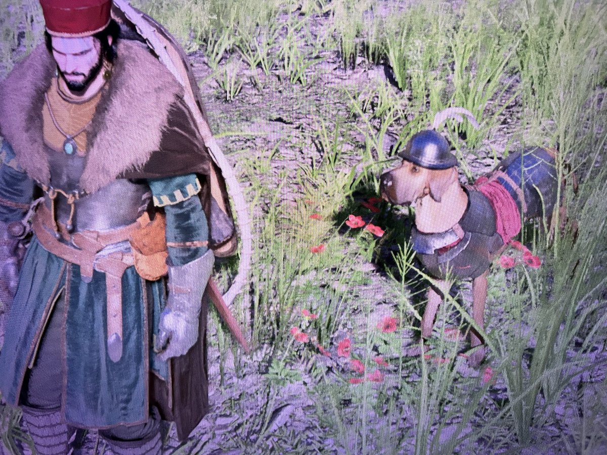 FrantzBill's tweet photo. @Mirandalorians I don’t know what’s indie anymore; my dog in Crimson Desert has armor but can’t be hurt and I went on a trek and found elephants south of the big desert. It’s not the best looking game but it’s captured my imagination again like Tears/Kingdom or Skyrim. https://t.co/Ssb9xZr00M